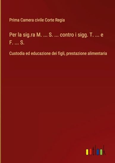 Per la sig.ra M. ... S. ... contro i sigg. T. ... e F. ... S.