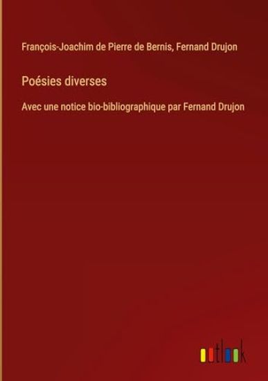 Poésies diverses