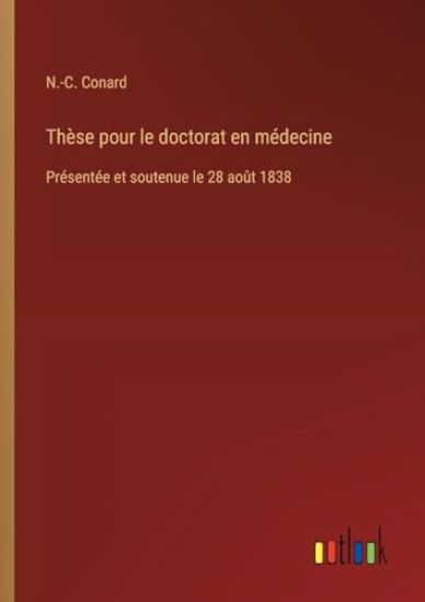 Thèse pour le doctorat en médecine