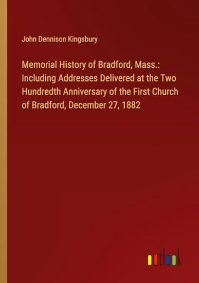 Memorial History of Bradford, Mass.