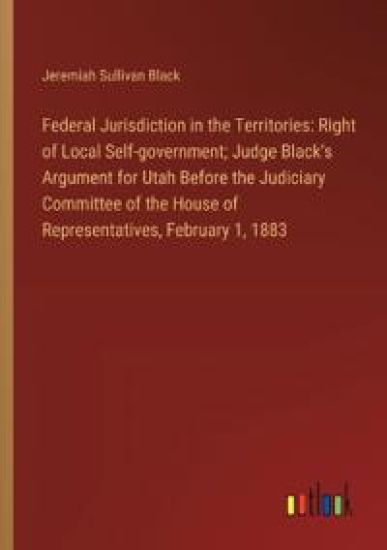 Federal Jurisdiction in the Territories