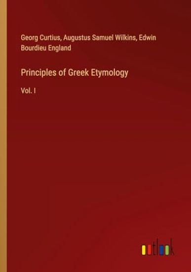 Principles of Greek Etymology