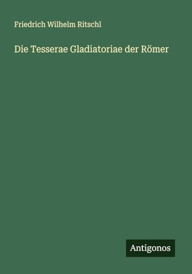 Die Tesserae Gladiatoriae der Römer