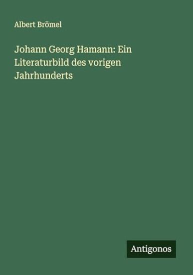 Johann Georg Hamann