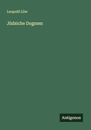 Jüdsiche Dogmen