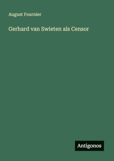 Gerhard van Swieten als Censor