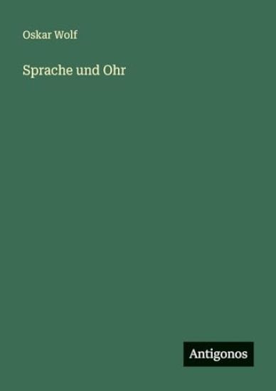 Sprache und Ohr