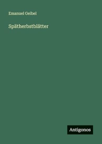 Spätherbstblätter