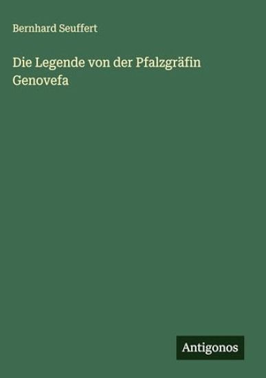 Die Legende von der Pfalzgräfin Genovefa