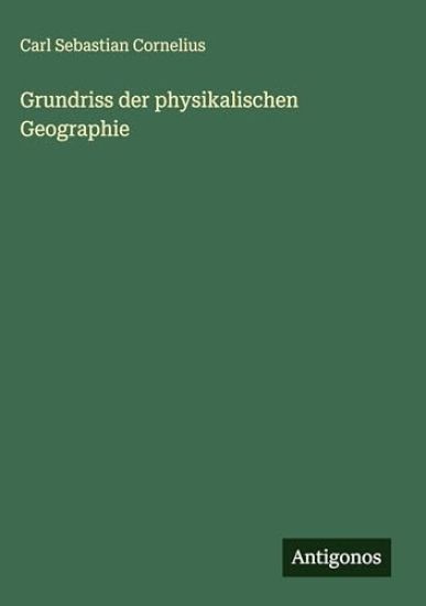 Grundriss der physikalischen Geographie