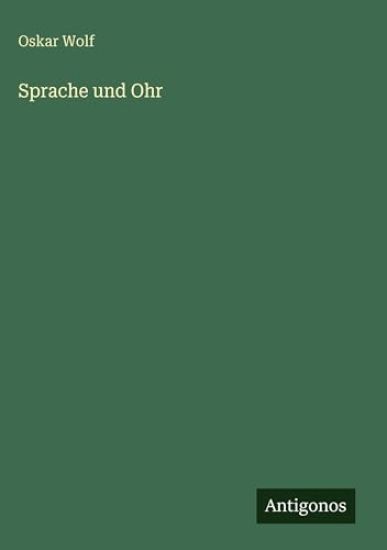 Sprache und Ohr