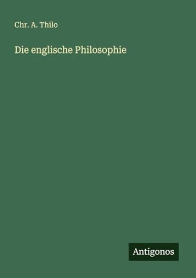 Die englische Philosophie