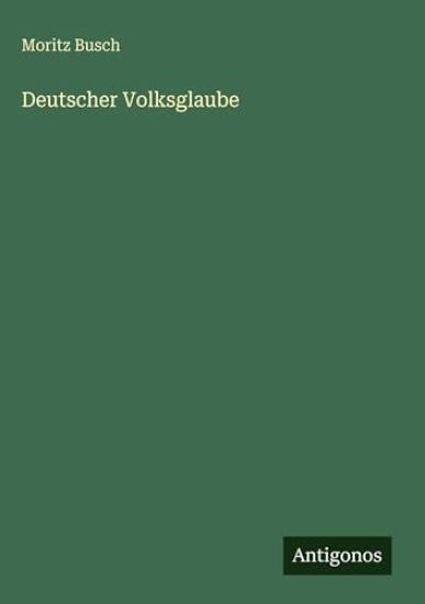 Deutscher Volksglaube