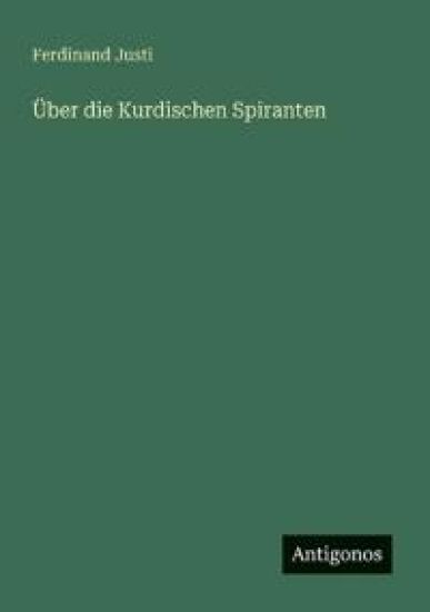 Über die Kurdischen Spiranten