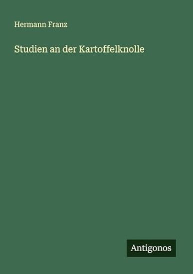 Studien an der Kartoffelknolle