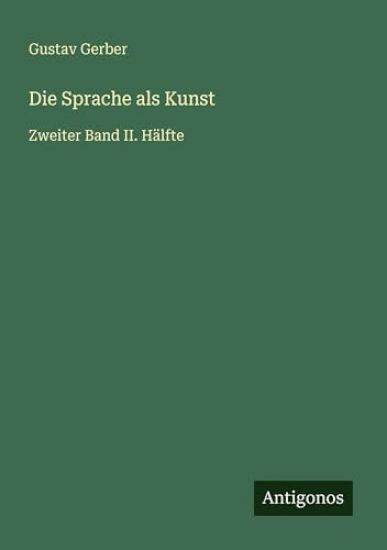 Die Sprache als Kunst