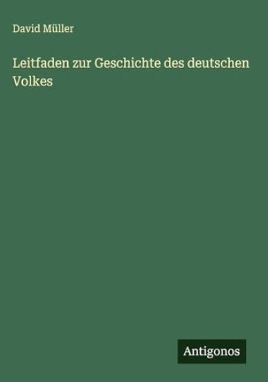 Leitfaden zur Geschichte des deutschen Volkes