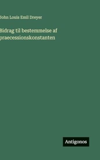 Bidrag til bestemmelse af praecessionskonstanten