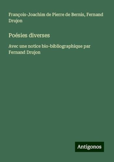 Po?sies diverses
