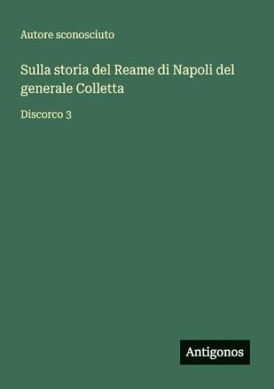 Autore Sconosciuto: Sulla storia del Reame di Napoli del gen