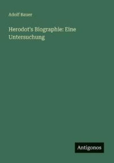 Herodot's Biographie