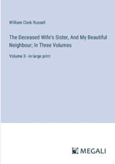 The Deceased Wife's Sister, And My Beautiful Neighbour; In Three Volumes: Volume 3 - in large print