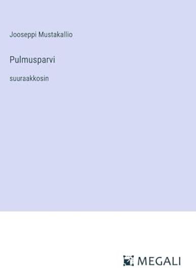 Kansikuva: Pulmusparvi