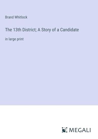 The 13th District; A Story of a Candidate