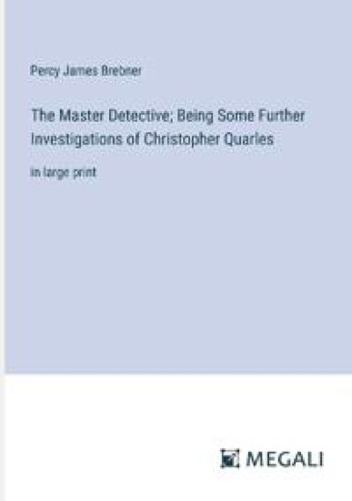 The Master Detective; Being Some Further Investigations of Christopher Quarles
