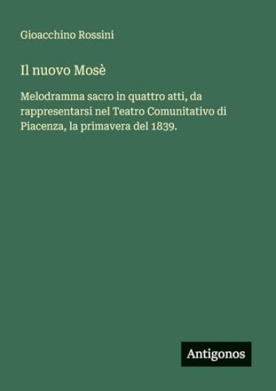 Il nuovo Mosè