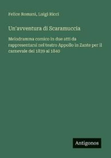 Un'avventura di Scaramuccia