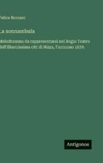 La sonnambula