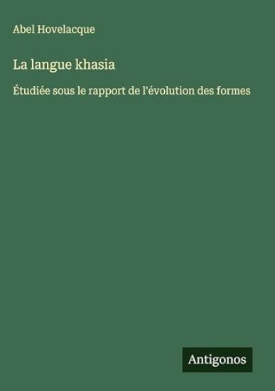 La langue khasia
