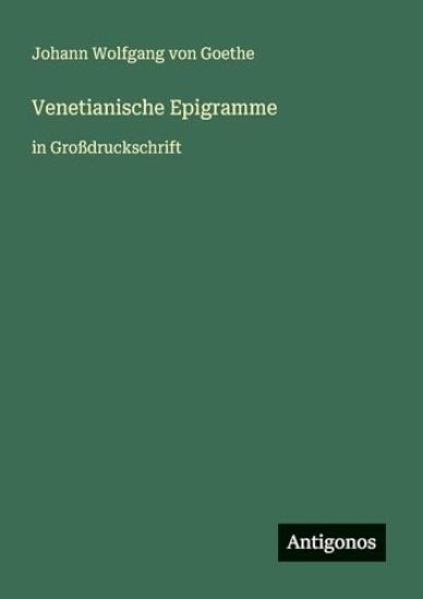 Venetianische Epigramme