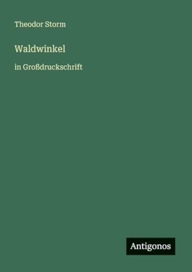 Waldwinkel: in Großdruckschrift