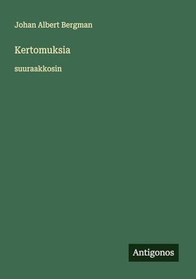 Kansikuva: Kertomuksia