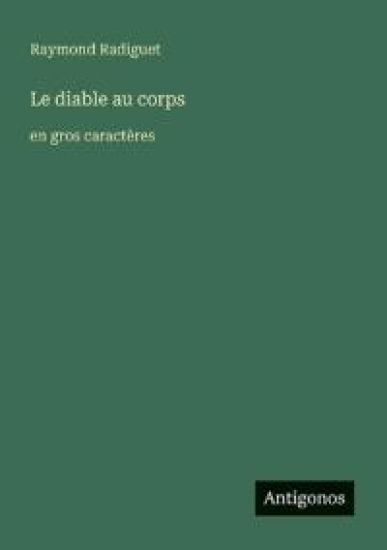 Le diable au corps