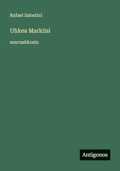 Kansikuva: Uhkea Markiisi