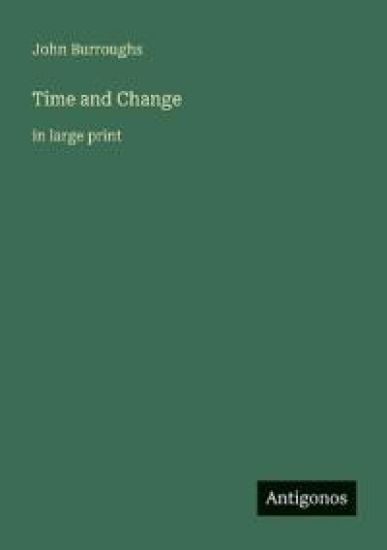 Time and Change