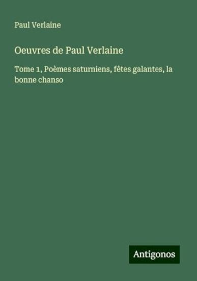 Oeuvres de Paul Verlaine
