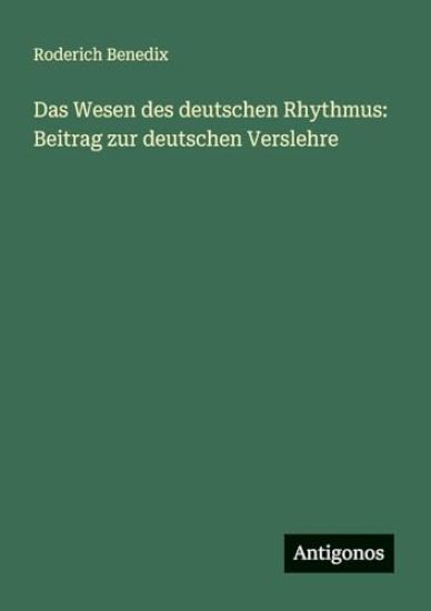 Das Wesen des deutschen Rhythmus
