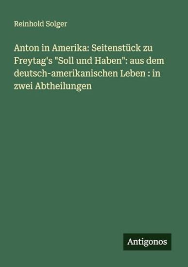 Anton in Amerika