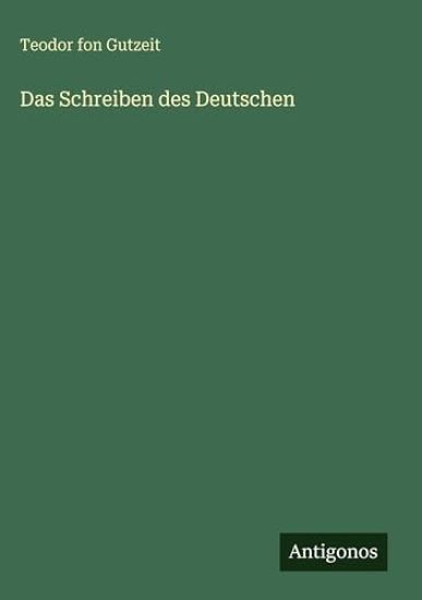 Das Schreiben des Deutschen