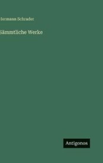 Sämmtliche Werke