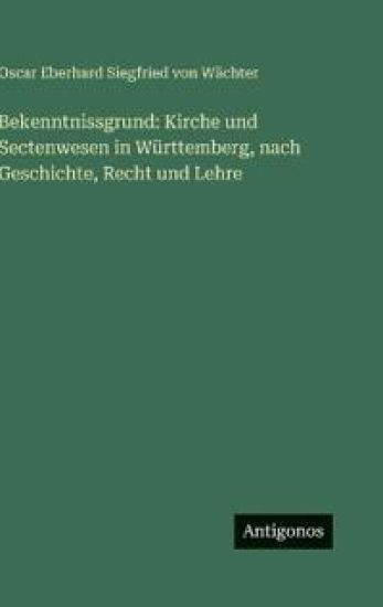 Bekenntnissgrund