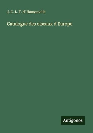 Catalogue des oiseaux d'Europe