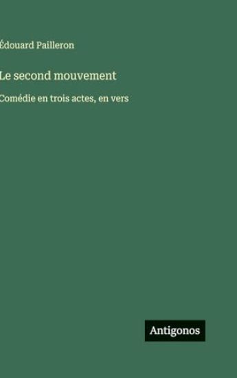 Pailleron, É: Second mouvement