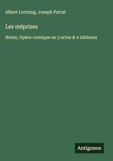 Lortzing, A: Méprises