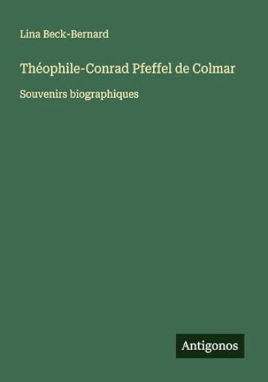 Théophile-Conrad Pfeffel de Colmar
