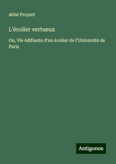 L'écolier vertueux